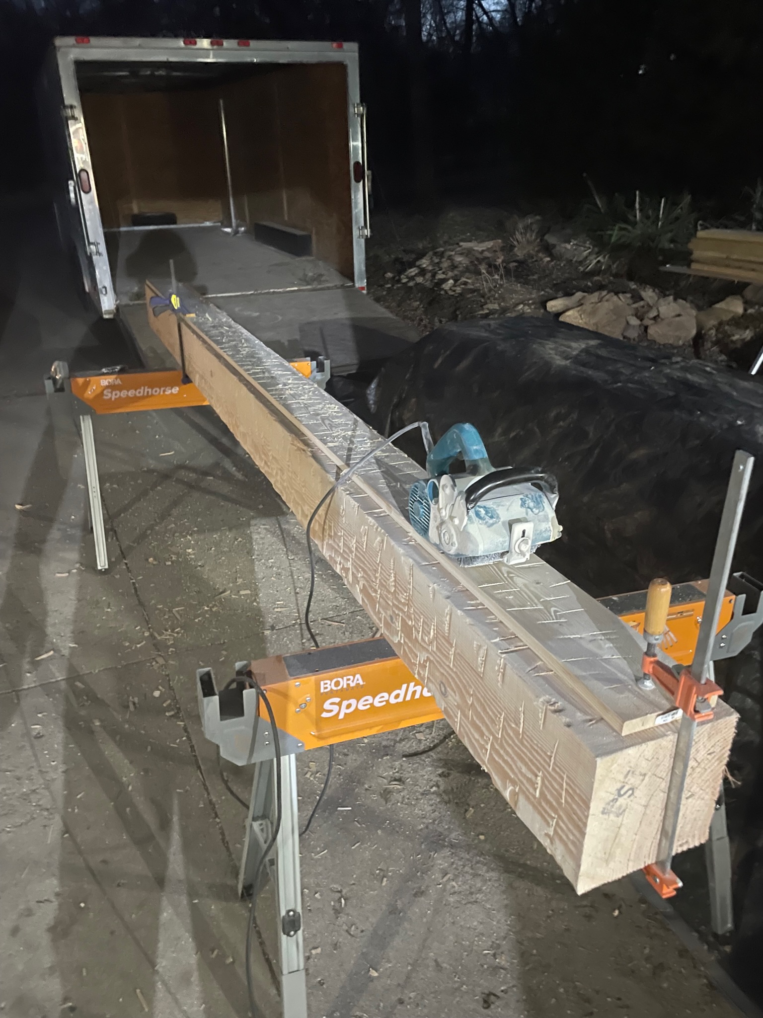 Custom carpentry work